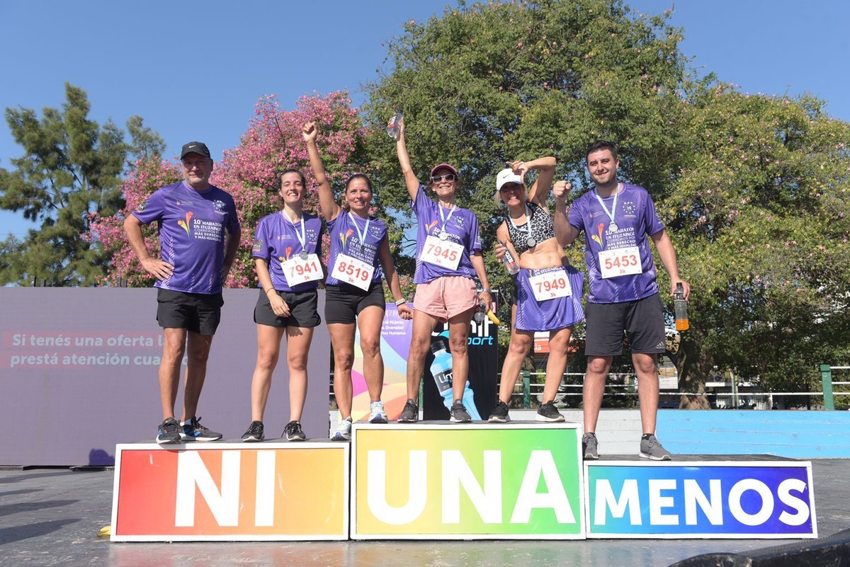 Los ganadores de la Marat&oacute;n de Ituzaing&oacute; 2023.