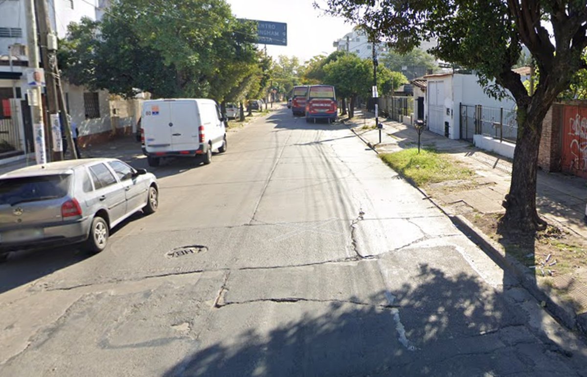 La zona de Mor&oacute;n Sur donde ocurri&oacute; el allanamiento.