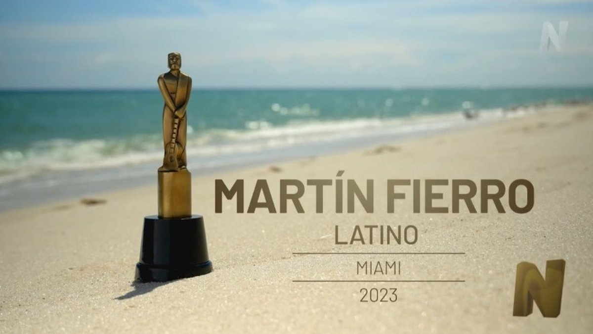 Mart&iacute;n Fierro Latino en Miami, 2023.