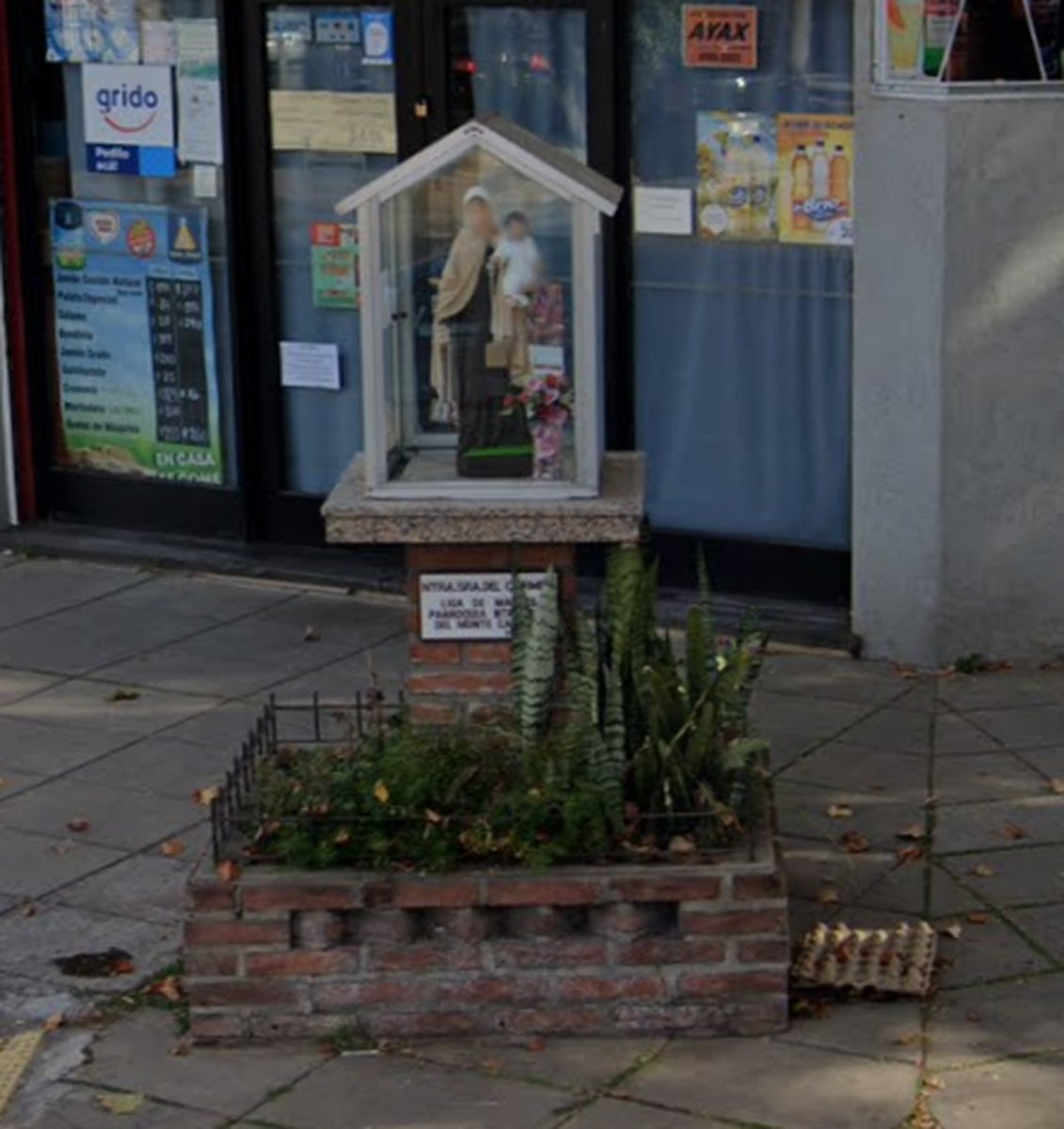 La Virgen del Carmen robada en Ramos Mej&iacute;a.