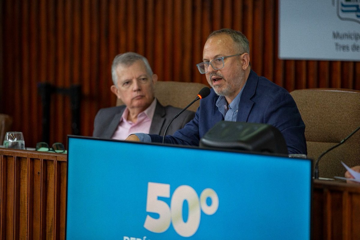 El intendente de Tres de Febrero dio inicio las sesiones ordinarias del Concejo Deliberante.