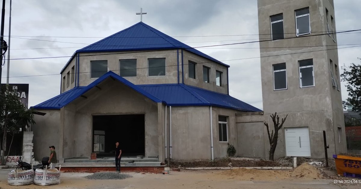 La futura nueva capilla de Isidro Casanova.