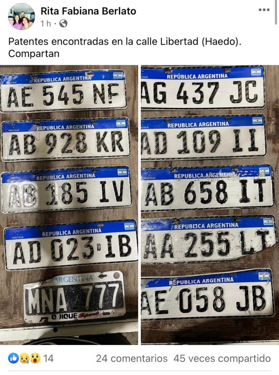 Temporal: comienza a bajar el agua y los vecinos del oeste juntan patentes perdidas