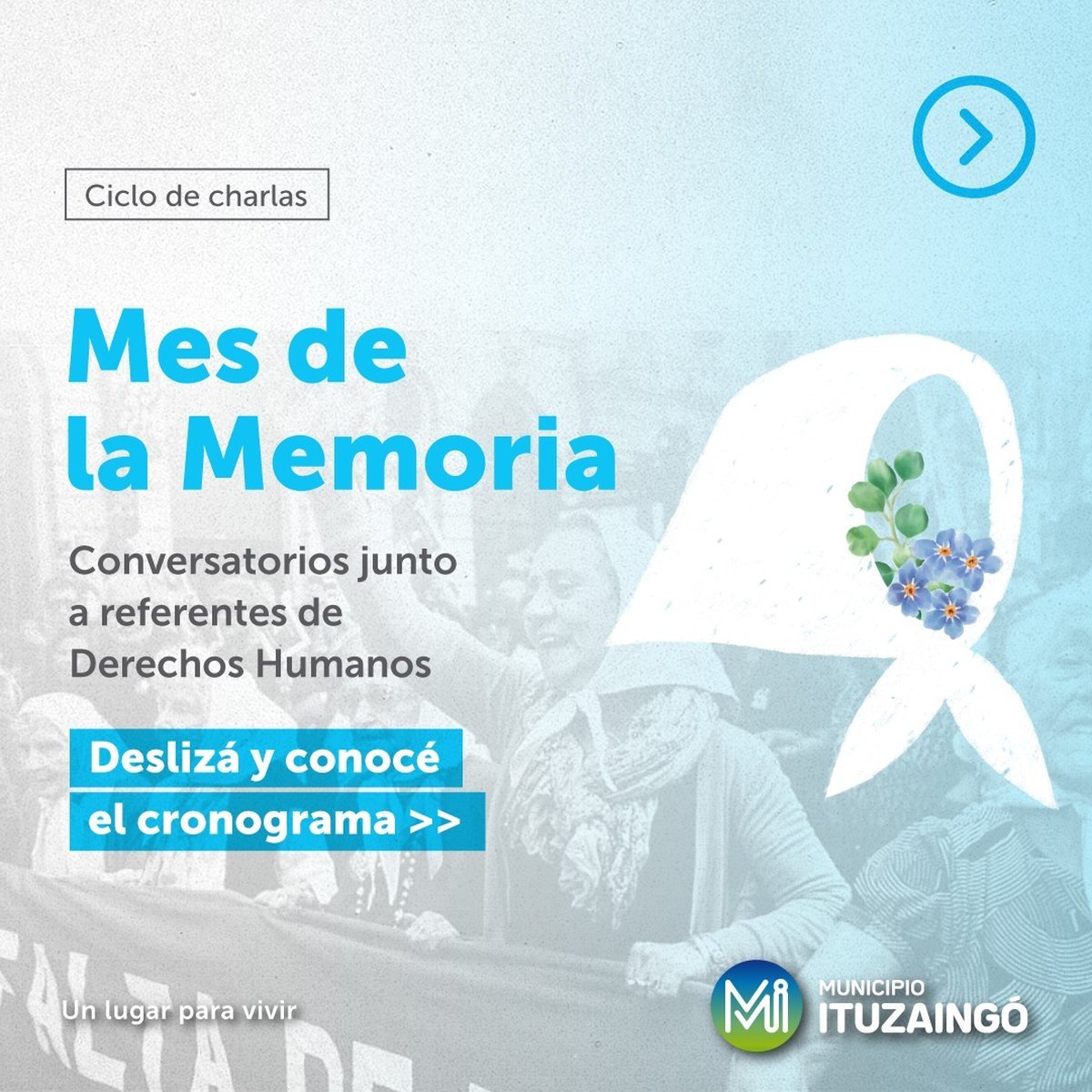Ciclo de charlas por el D&iacute;a de la Memoria en Ituzaing&oacute;.