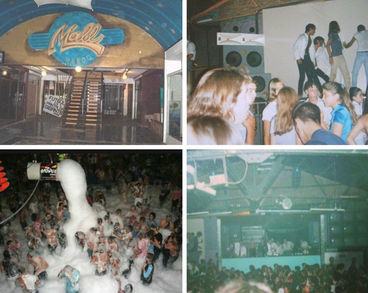 Mall, el emblem&aacute;tico boliche de Haedo que supo ser la fiesta del Oeste. Fotos: Facebook: En Haedo siempre Mall.