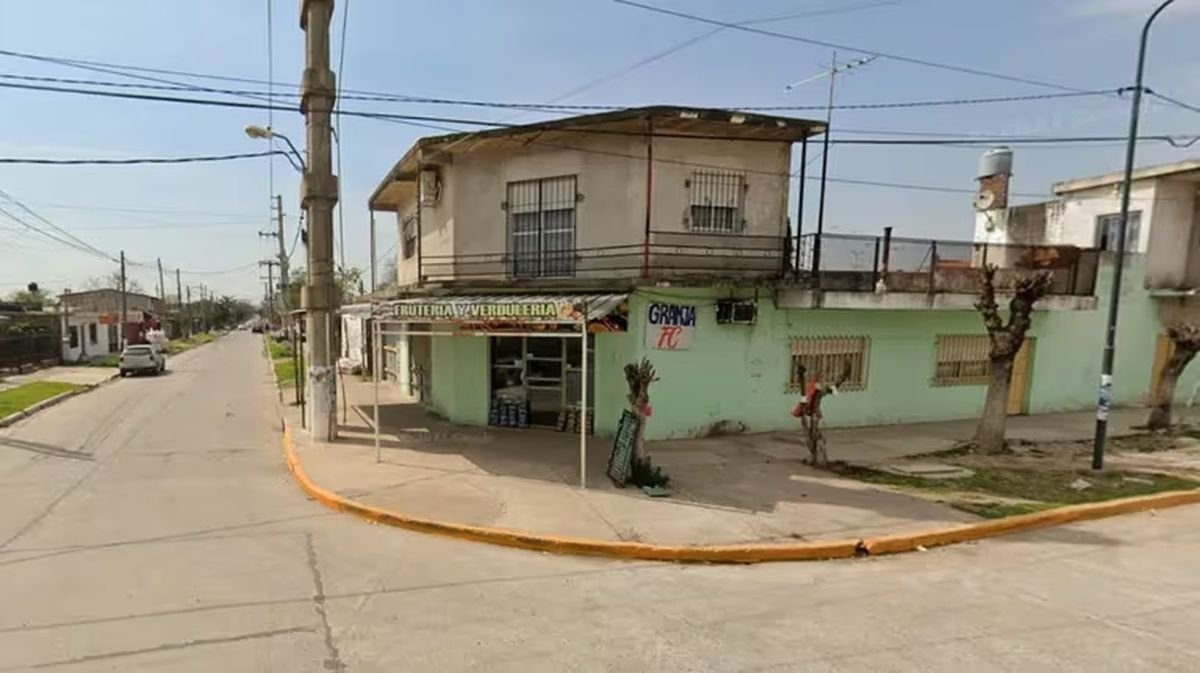 Inmediaciones donde ocurri&oacute; el asesinato en La Matanza.