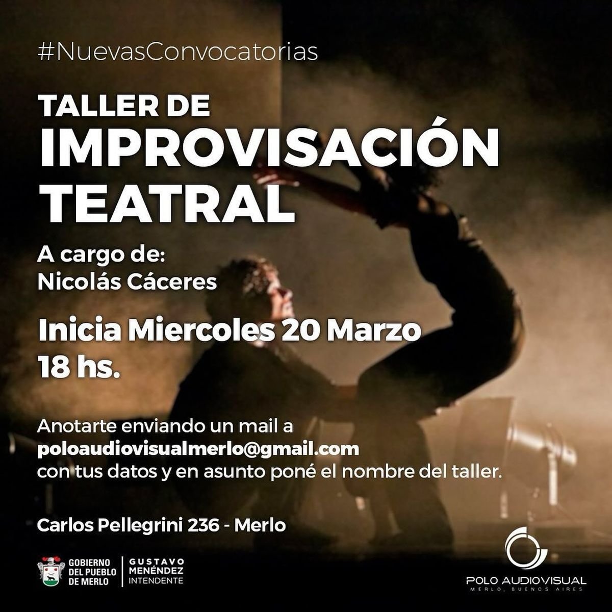 Taller de Improvisaci&oacute;n Teatral en el Polo Audiovisual de Merlo.
