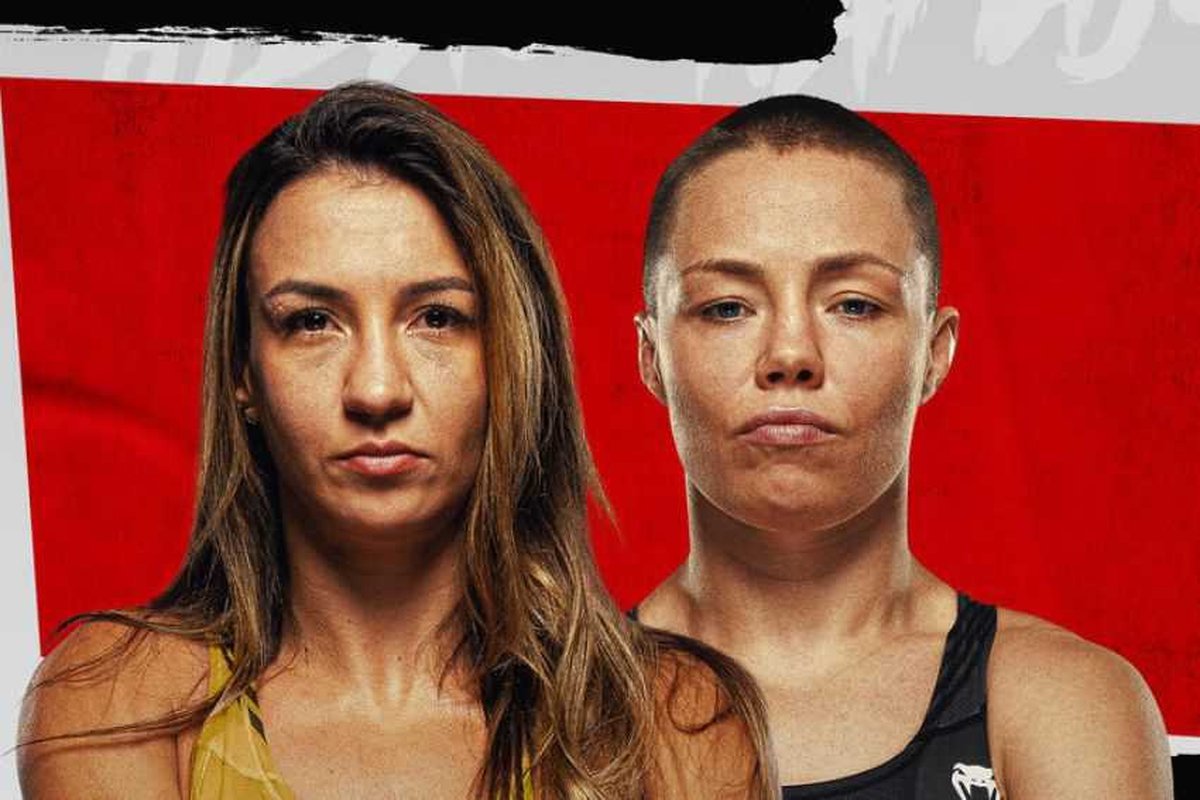 Amanda Ribas vs. Rose Namajunas. Foto: UFC.