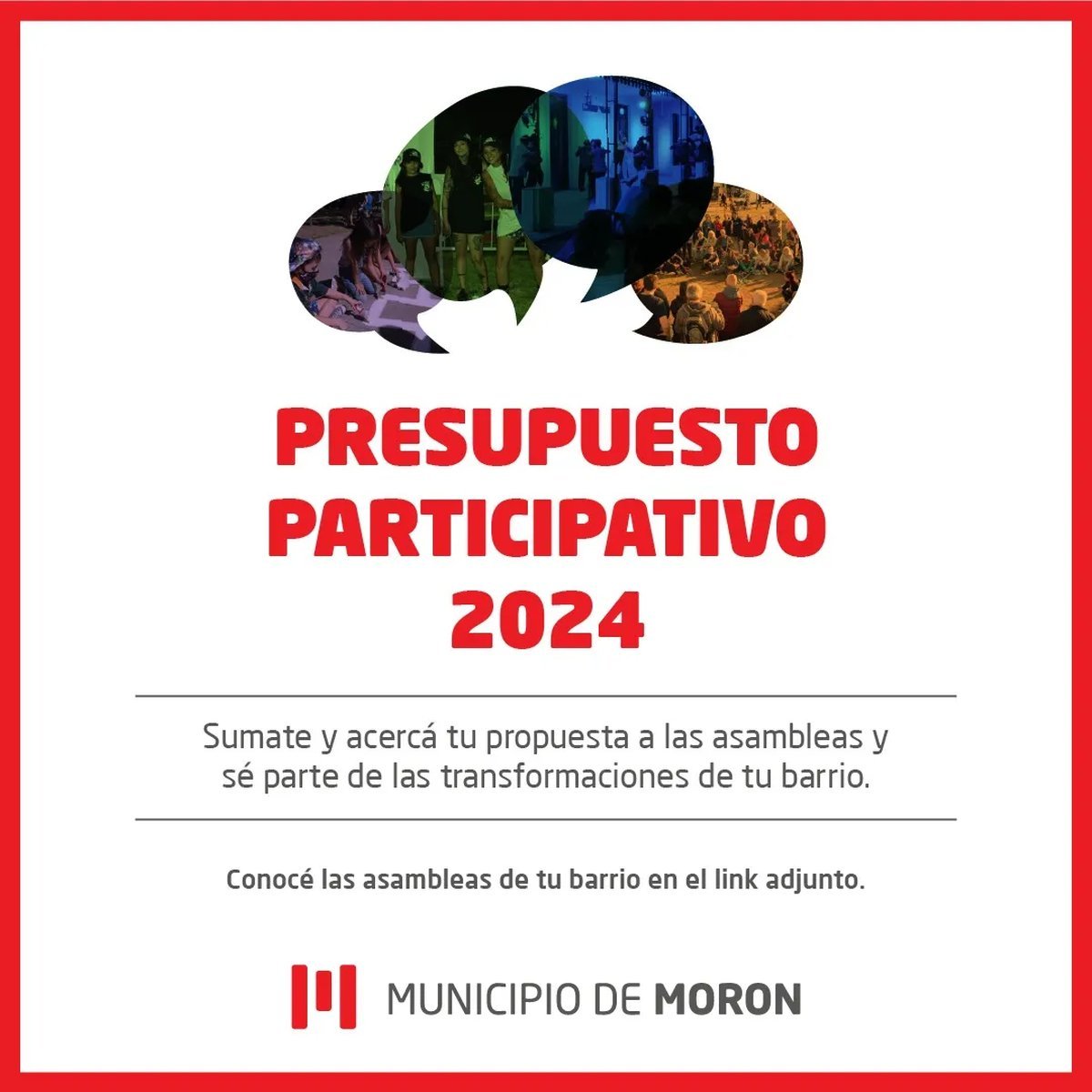 Mor&oacute;n pone en marcha el Presupuesto Participativo 2024.