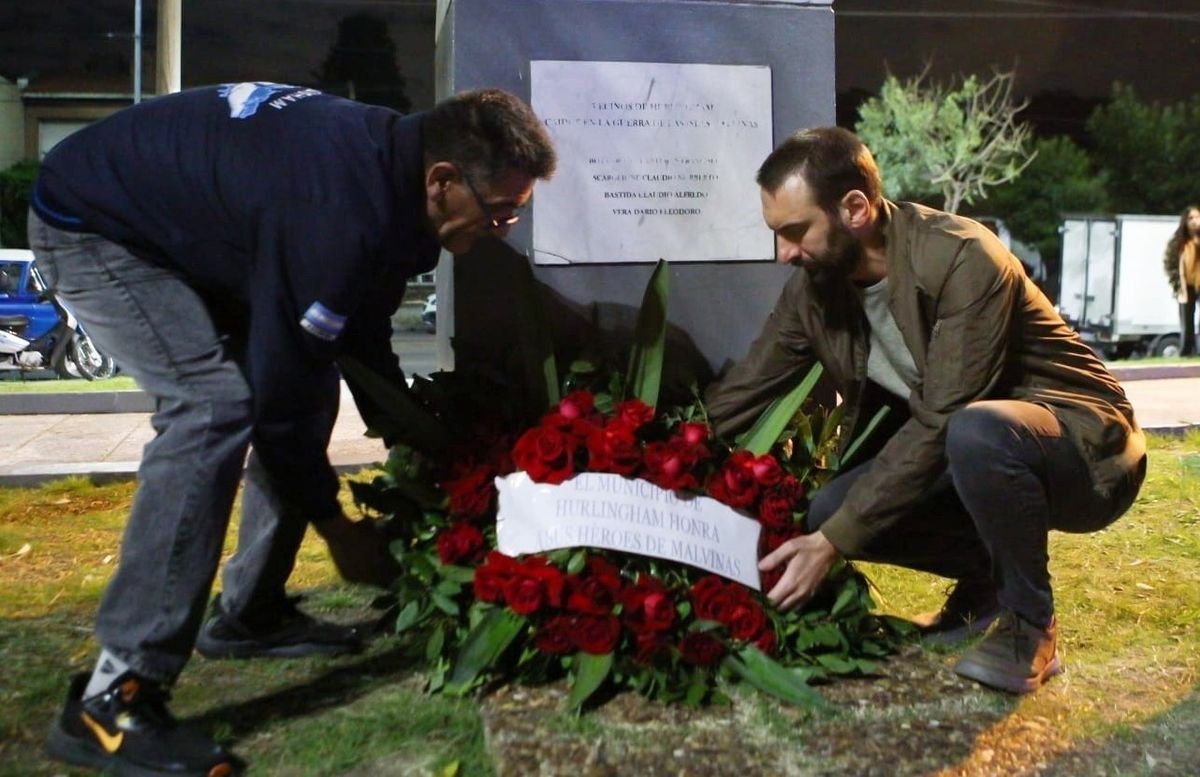 Gesta de Malvinas: Selci particip&oacute; de la vigilia en Villa Tesei