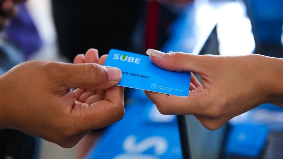 Tarjeta SUBE.