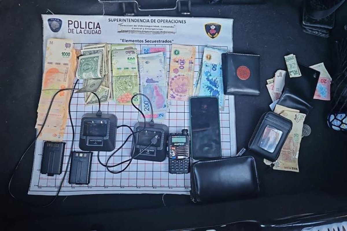 El material encontrado en Lomas del Mirador.