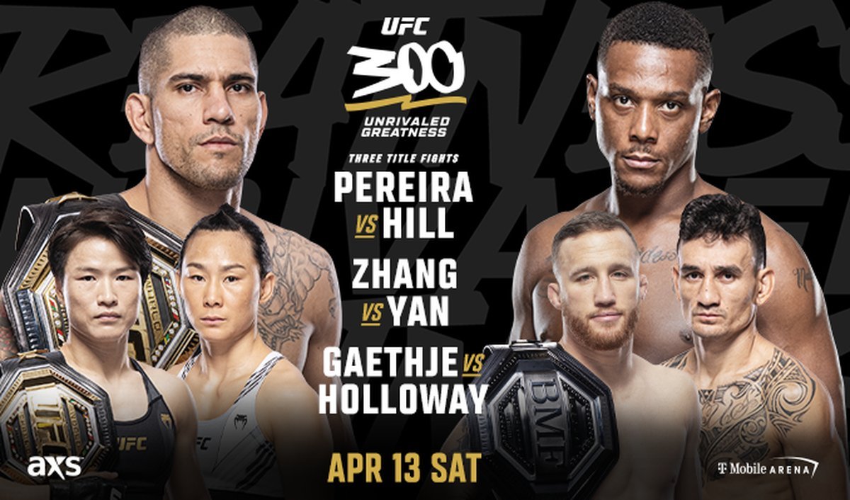 UFC 300. Foto: UFC.