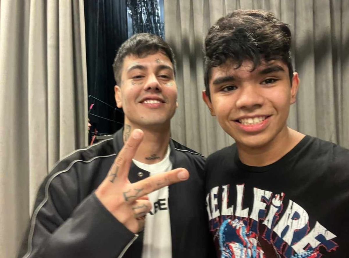 La fotograf&iacute;a que comparti&oacute; Muscari en sus redes sociales.