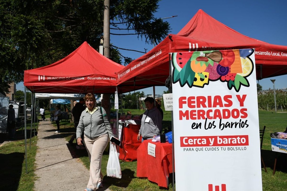 Horarios, ubicaciones y productos que habr&aacute; en las ferias y Mercados Bonaerenses de Mor&oacute;n esta semana.