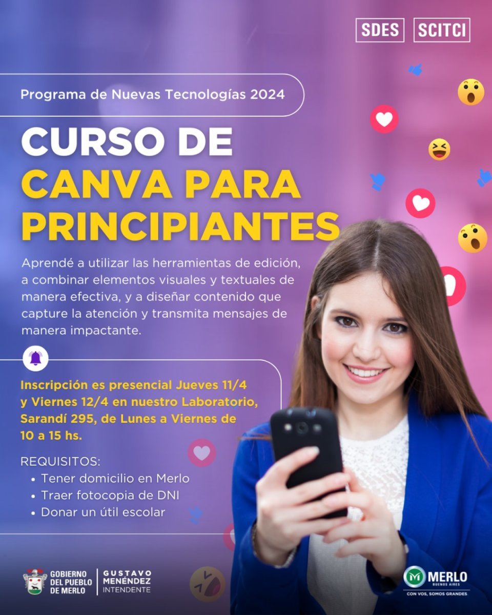 Cursos gratuitos en varios municipios del Oeste.