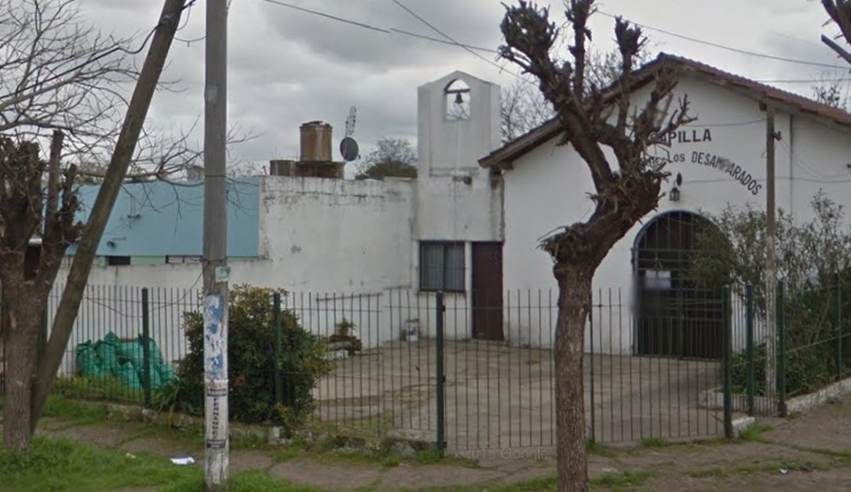 La capilla de Villa Tesei de donde se robaron la campana.