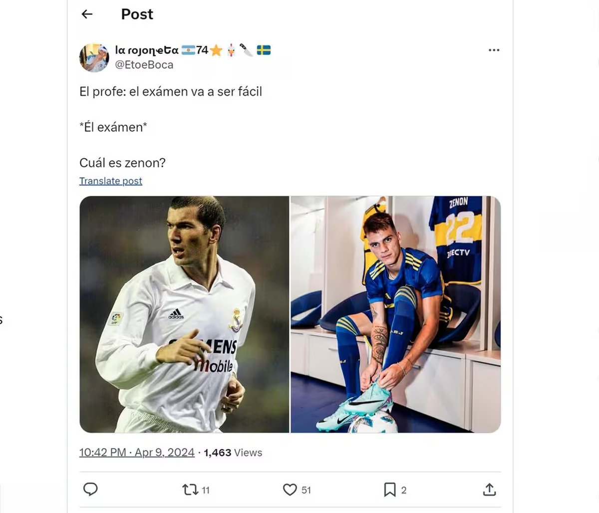 Memes de Boca en redes.&nbsp;