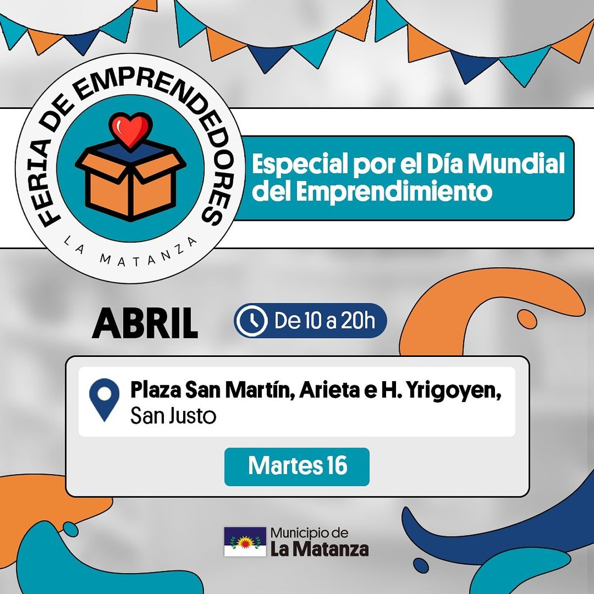 La Matanza realizar&aacute; una edici&oacute;n especial de la Feria Artesanal en el D&iacute;a Mundial del Emprendimiento.