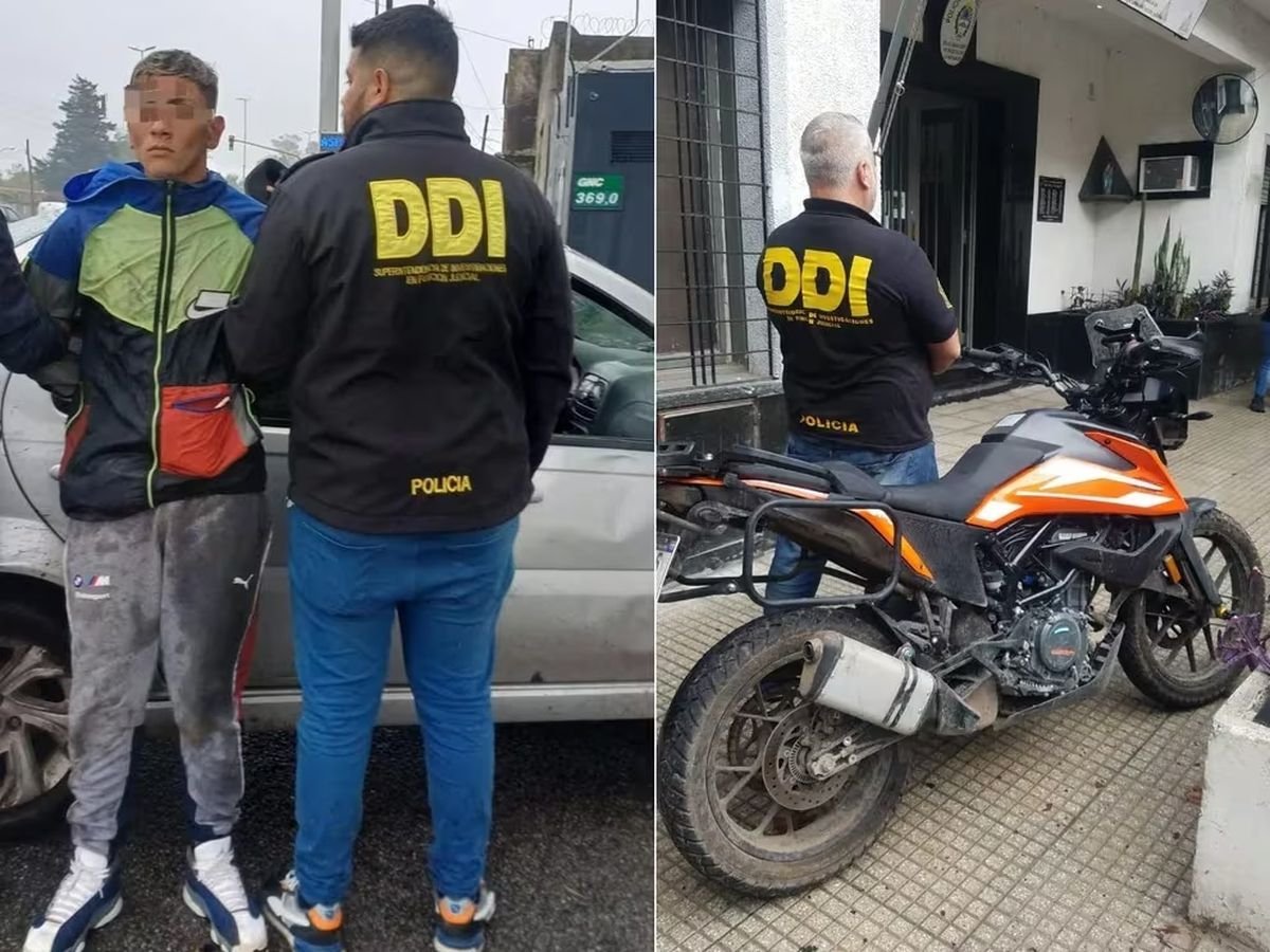 Joven detenido por ser sospechoso del crimen en San Justo.
