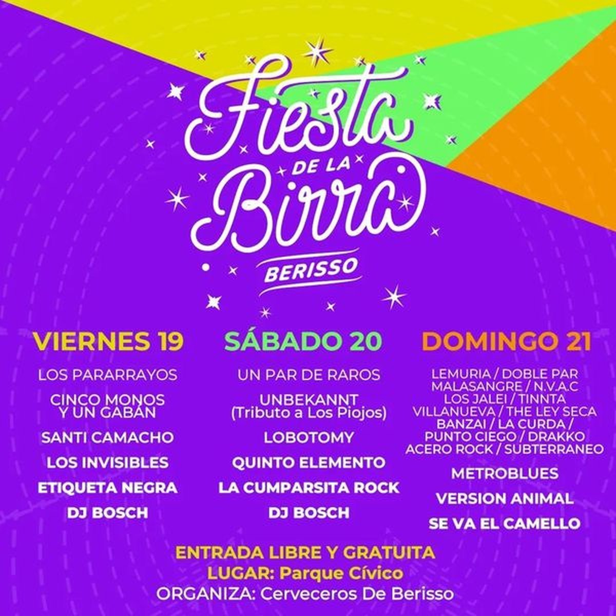 Llega la 11&deg; Fiesta de la Cerveza Artesanal a Berisso.