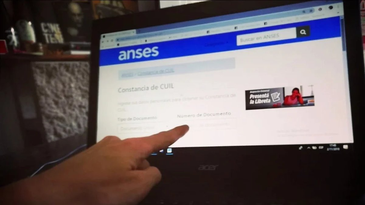 ANSES: c&oacute;mo obtener la constancia de CUIL desde la web.