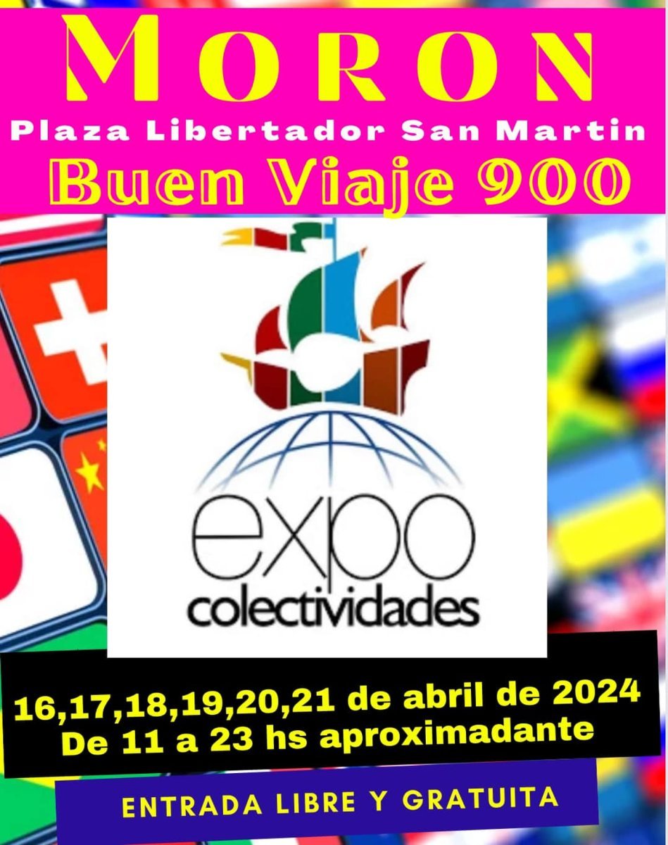 La Expo Colectividades no se fue y se disfruta durante toda la semana en Mor&oacute;n.
