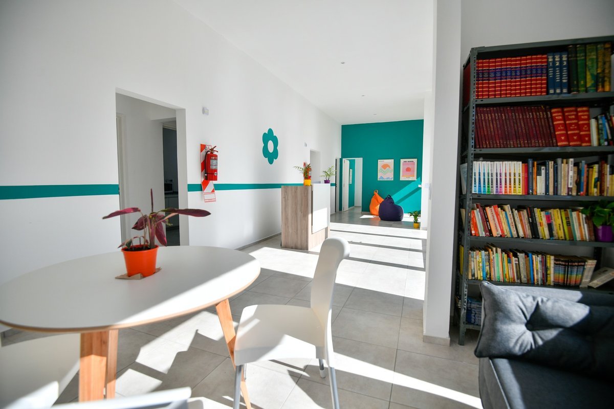 As&iacute; luce el interior del Centro de Salud Mental Juvenil de Villa Tesei.