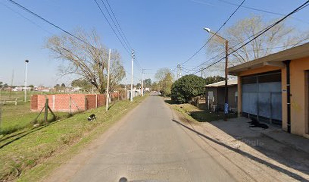La zona de Pilar donde robaron la camioneta.