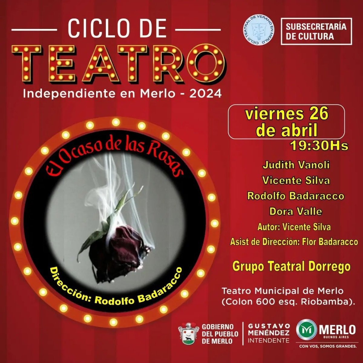 Regresa el Teatro Independiente a Merlo.