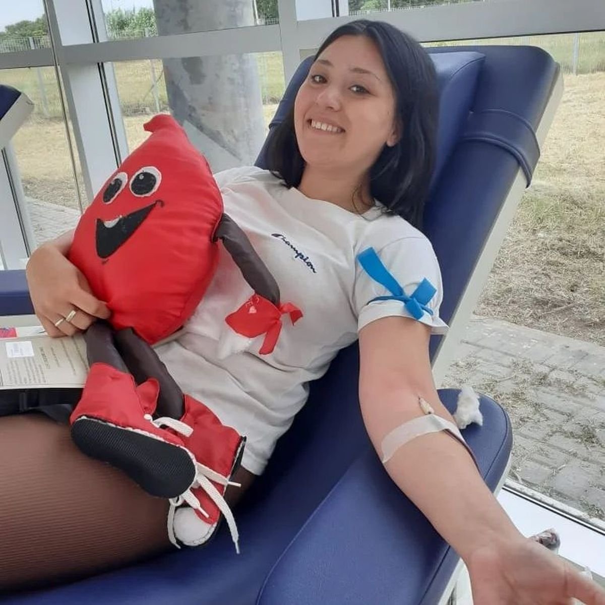 Jornada de donaci&oacute;n de sangre en una universidad del Oeste.