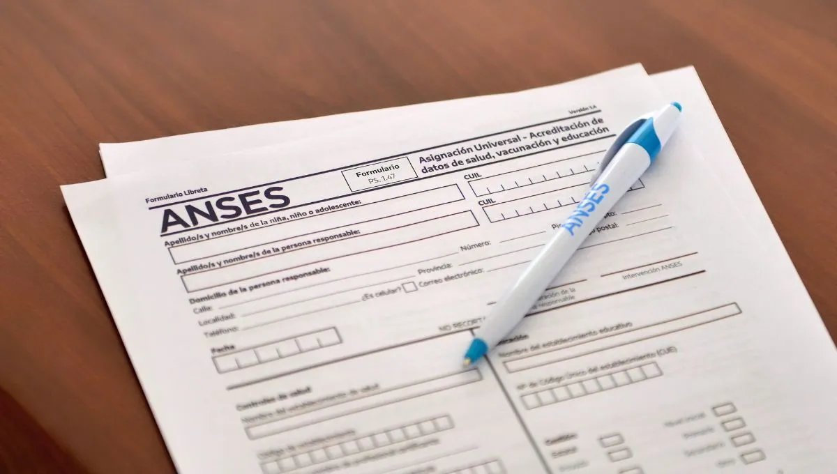 Formulario de ANSES.