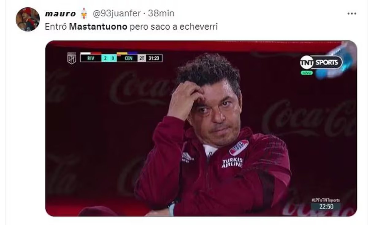 Memes de River Plate en las redes.