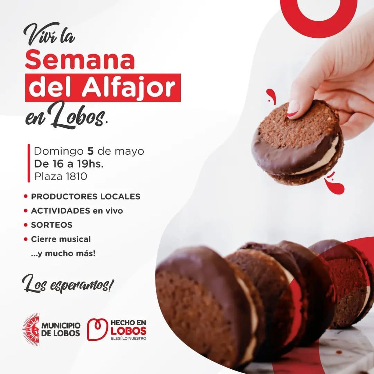 Se viene la Fiesta del Alfajor a la ciudad de Lobos con entrada gratuita.