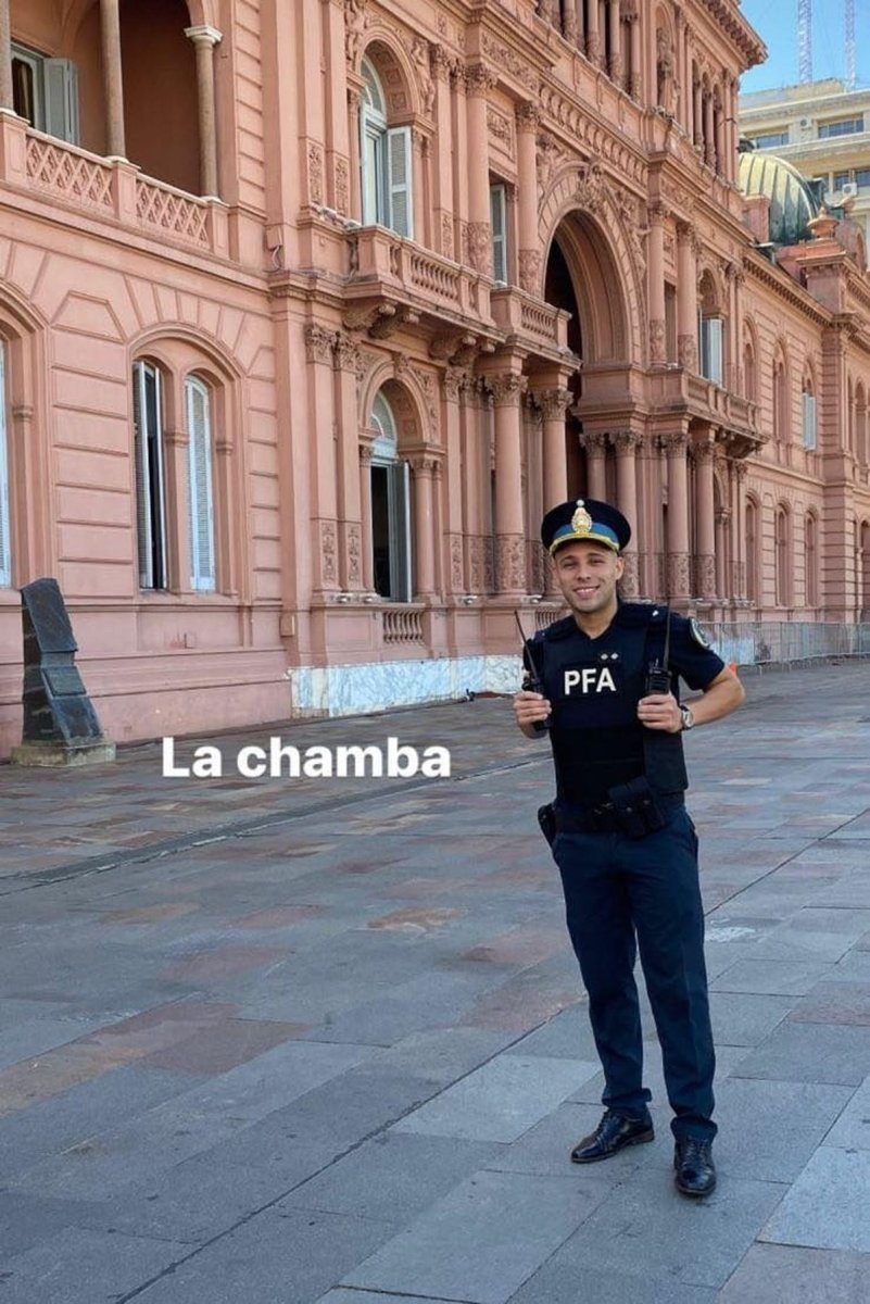 Lucas Buena el agente de la Polic&iacute;a Federal que fue baleado en Acceso Oeste.