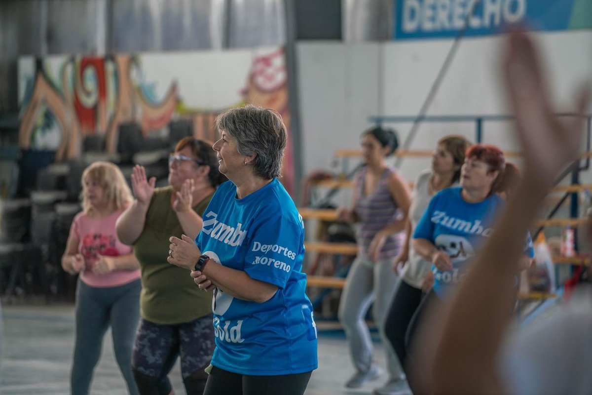 Moreno realizar&aacute; un gran evento solidario de Zumba.