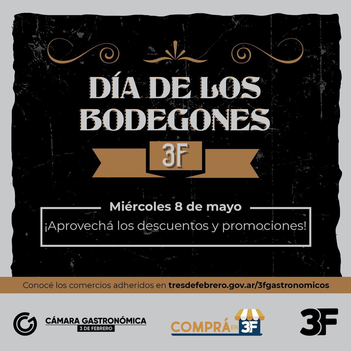 Tres de Febrero invita a comercios a sumarse al D&iacute;a de los Bodegones con descuentos y promociones.