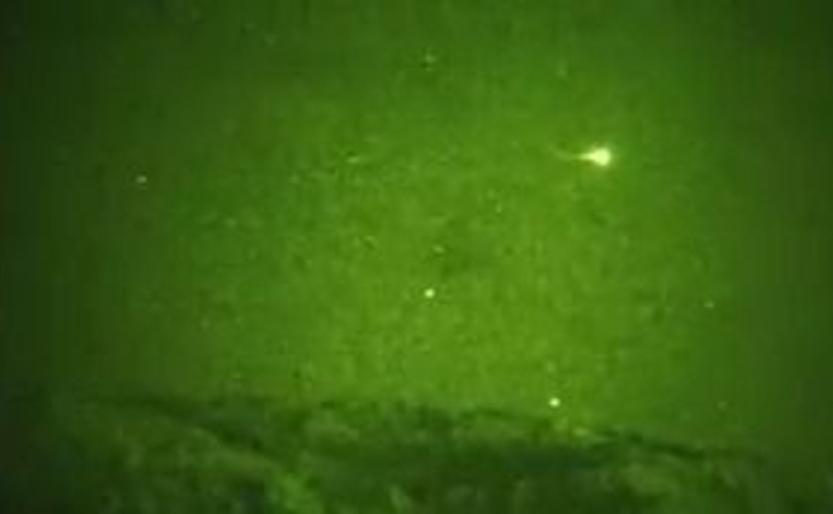 OVNI en San Juan. Foto: captura.