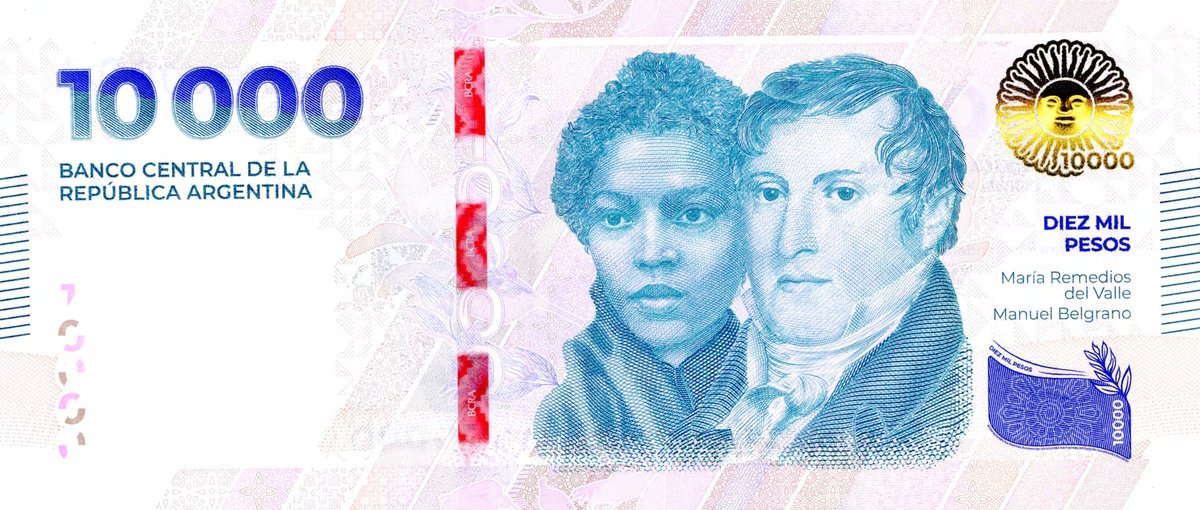 Nuevo billete en Argentina. Foto: La Voz.