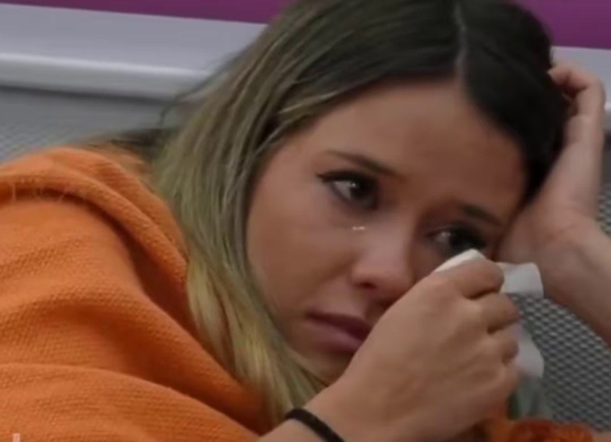 La participante de Gran Hermano no pudo contener sus l&aacute;grimas de angustia
