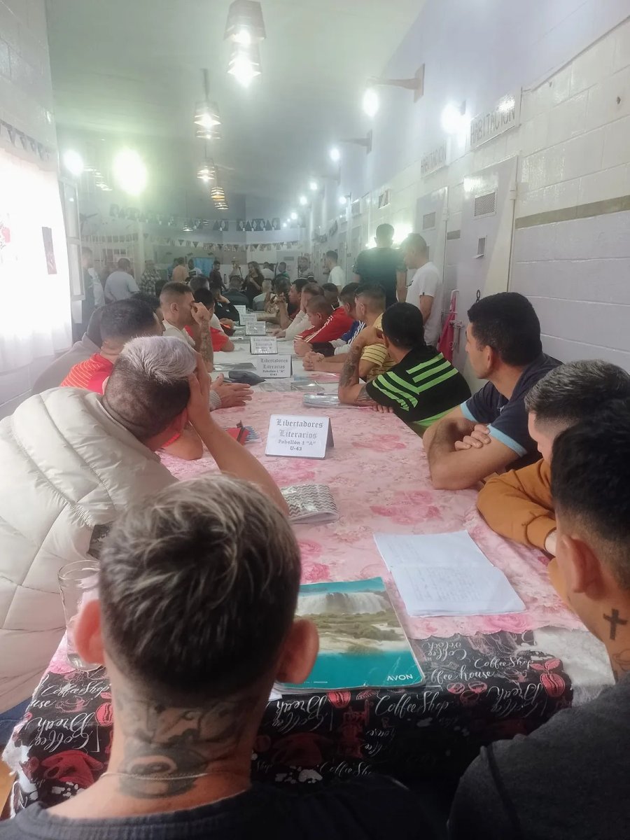 El pabell&oacute;n literario de la c&aacute;rcel de Gonz&aacute;lez Cat&aacute;n.