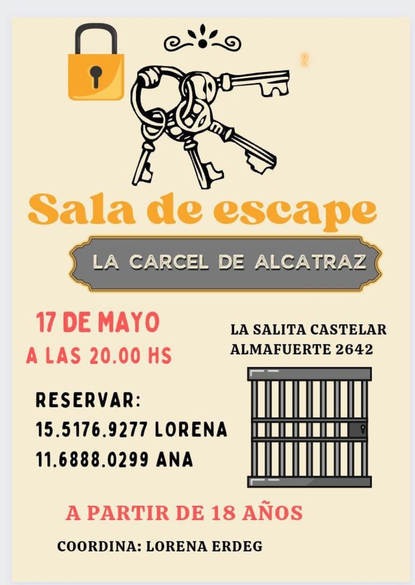Sala de escape especial en Castelar.