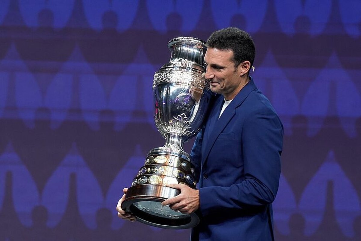 Lionel Scaloni, entrenador de la Selecci&oacute;n Argentina, y la Copa Am&eacute;rica. Foto: Marca.