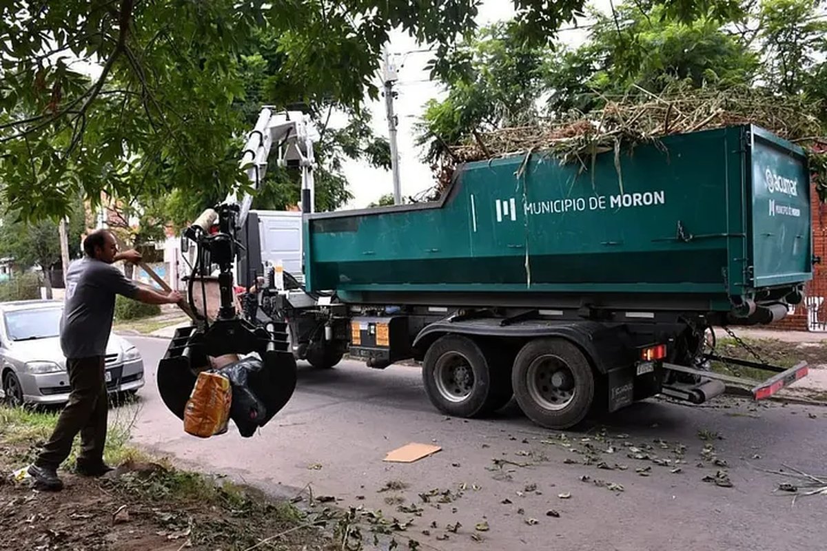 Medioambiente: en Mor&oacute;n recuerdan las modalidades de retiro de residuos.