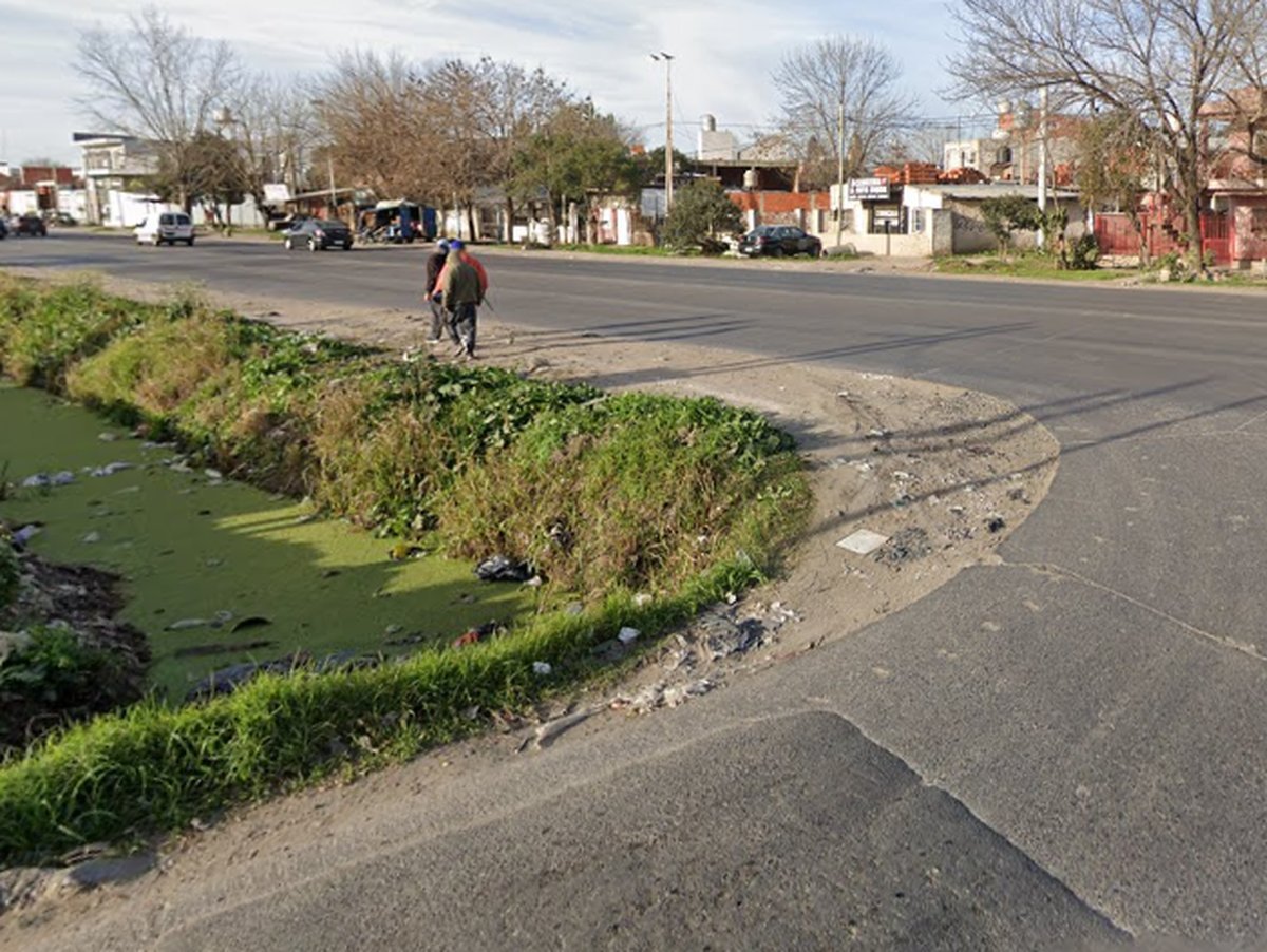 La zona de Libertad donde fue asaltado el polic&iacute;a de Hurlingham.