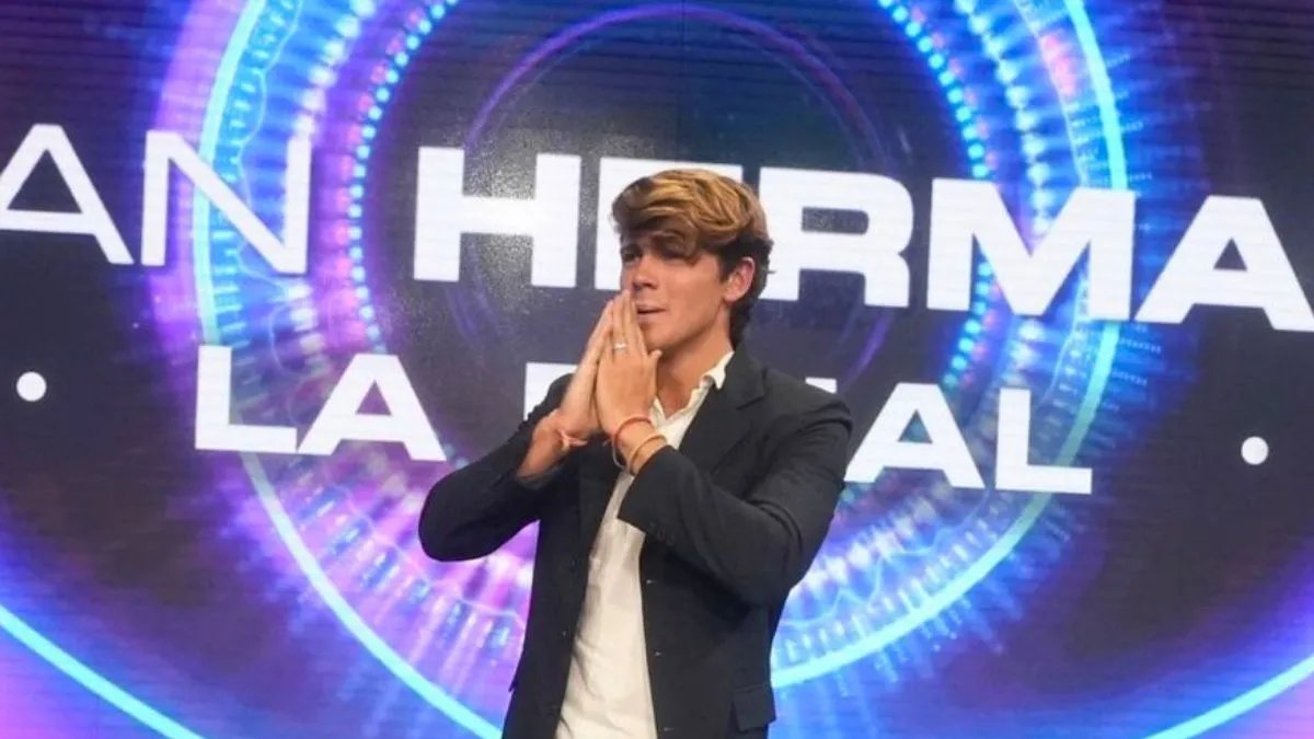 Marcos en la final de Gran Hermano