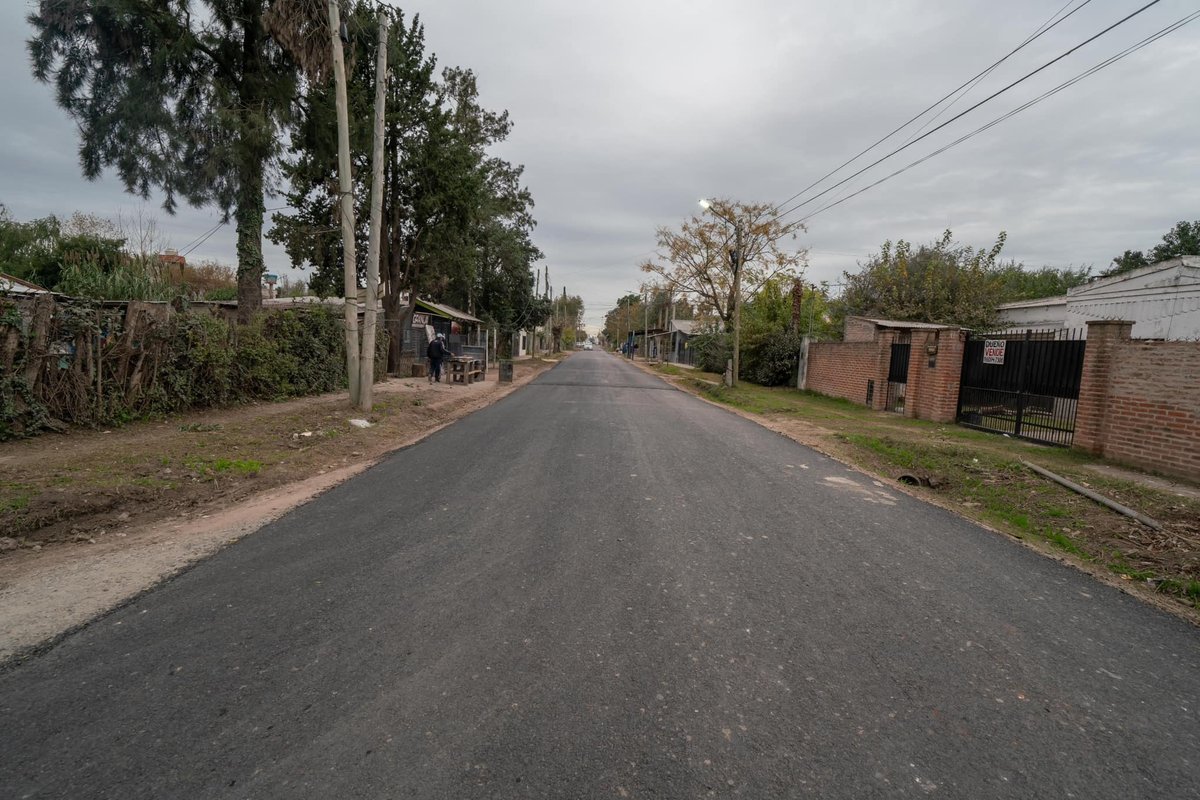 Paso Del Rey Asfaltaron 15 cuadras y renovaron una plaza de Paso del Rey por primera ...