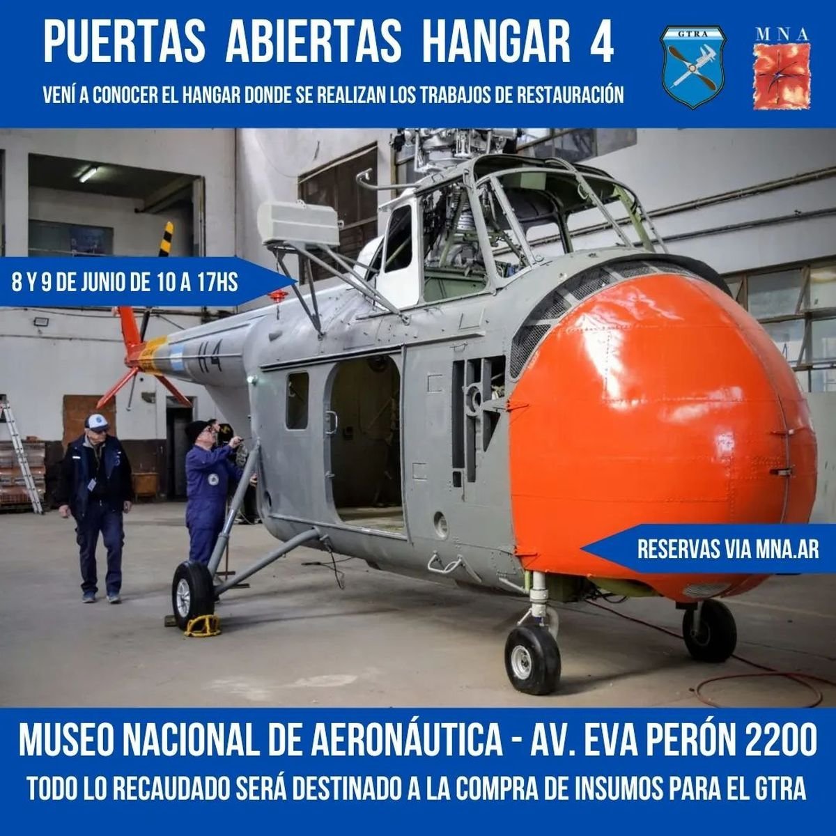 Jornadas de puertas abiertas en el Museo Aeron&aacute;utico de Mor&oacute;n.