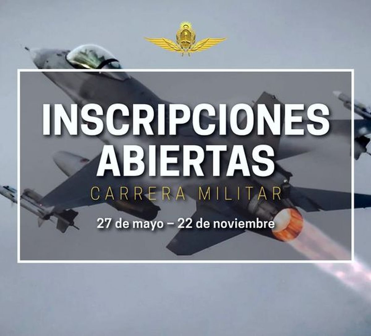 Fuerza A&eacute;rea: abrieron las inscripciones para la Carrera Militar.