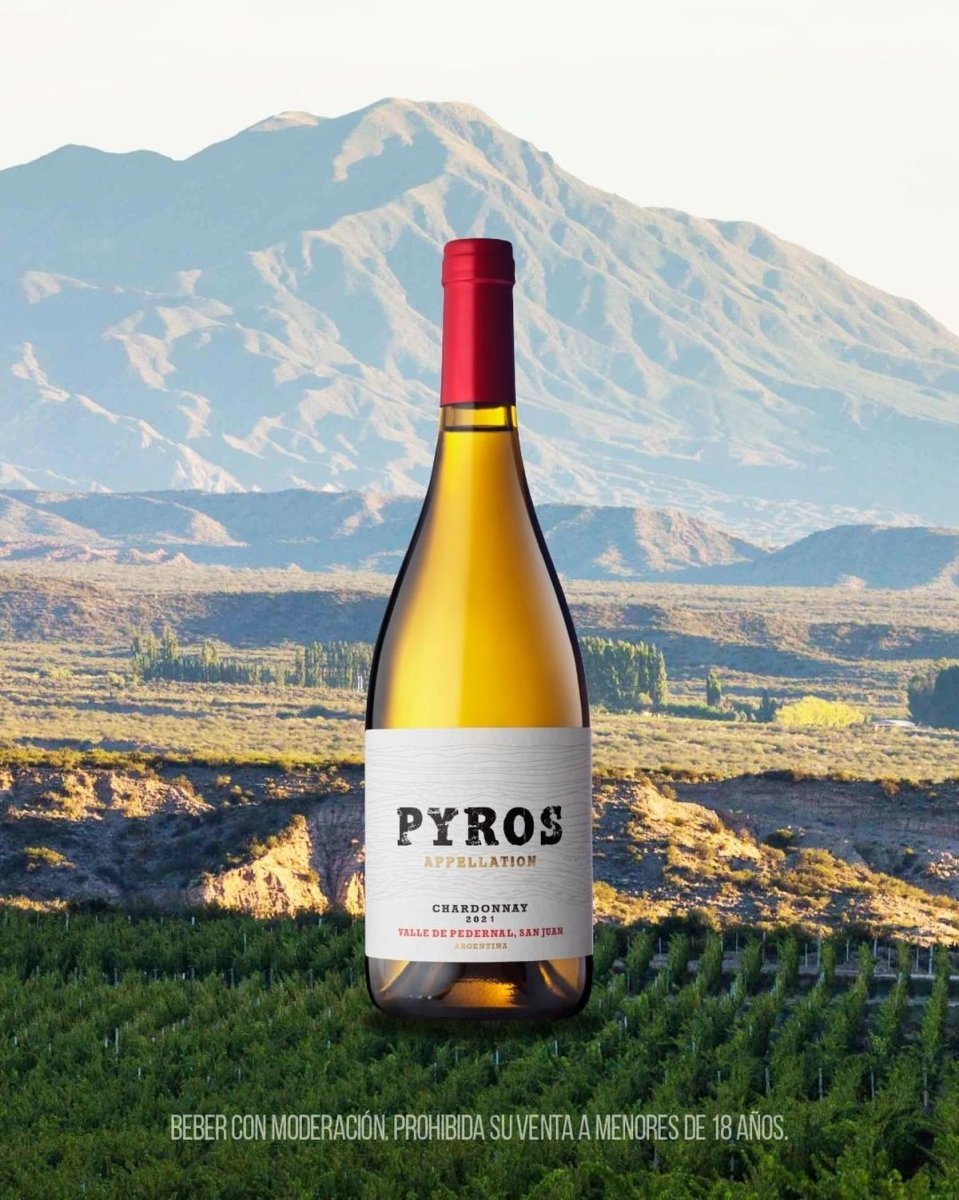 Por el D&iacute;a del Chardonnay Pyros Wines te presenta Pyros Appellation Chardonnay.